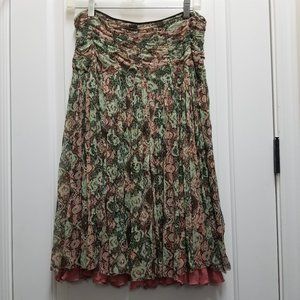 Elegant Statement Silk Skirt